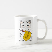 Chat de bonne chance - Maneki Neko Tasse