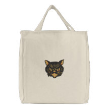 Chat de Halloween Sac De Toile