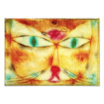 Chat de Paul Klee et copie de photo d'oiseau