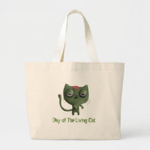 Chat de zombi sac fourre-tout