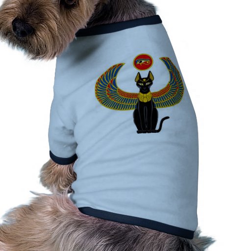 Chat égyptien t-shirt pour chien