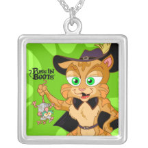 Chat en collier d'argent sterling de Boots™