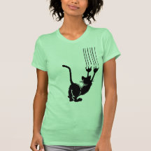 Chat fou t-shirt
