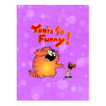chat idiot cartes postales