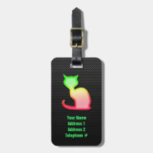 Chat lisse accessoires bagagerie
