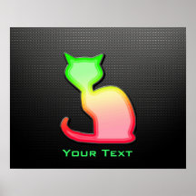 Chat lisse posters