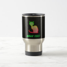 Chat lisse tasse