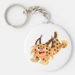 Chat sauvage Prankish mignon Keychain de bande des porte-clés