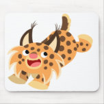 Chat sauvage Prankish mignon Mousepad de bande des tapis de souris