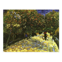 Châtaignes rouges en parc d'Arles, Vincent van Gog Cartes Postales