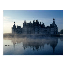 Château Chambord à l'aube, Loir-et-Cher, la Loire Cartes Postales