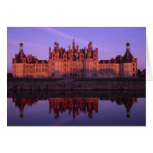Château Chambord au coucher du soleil, le Val de L Cartes
