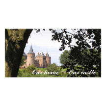 Château dans Muiden Pays-Bas Photocarte Customisée