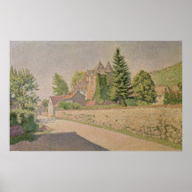 Chateau de Comblat, c.1887 Posters