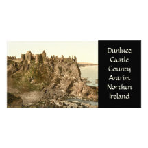 Château de Dunluce, comté Antrim Cartes Avec Photo