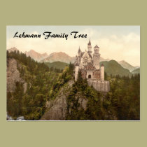 Château de Neuschwanstein, Bavière, Allemagne cartes de visite