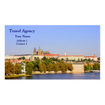 Château de Prague Cartes De Visite Professionnelles