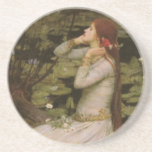 Château d'eau d'Ophélie (par l'étang) JW, art vict Dessous De Verre