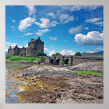 Château d'Eilean Donan Affiche