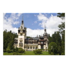 Château du 18ème siècle de Peles, Sinaia, Roumanie Photos D’art