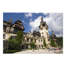 Château du 18ème siècle de Peles, Sinaia, Roumanie Photographies