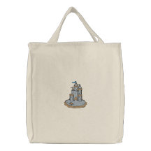 Château Fourre-tout de sable Sacs En Toile