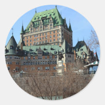 Château Frontenac, Québec, Canada Autocollants