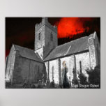 Château irlandais hanté 24 x 18 posters