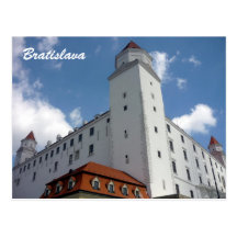 château Slovaquie de Bratislava Carte Postale