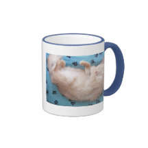 Chaton de sommeil tasse à café