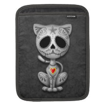 Chaton de sucre de zombi, foncé housses iPad