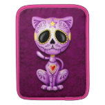 Chaton de sucre de zombi, pourpre poches pour iPad