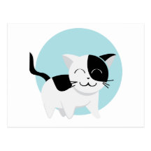 Chaton mignon carte postale