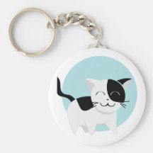 Chaton mignon porte-clé