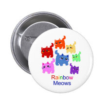 Chatons d'arc-en-ciel ! badge