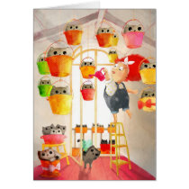 Chats dans le grenier cartes