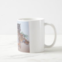 Chats de grand jeu tasse