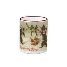 Chats de Noël Mug
