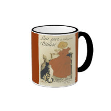 Chats et tasse de café (française) de fille