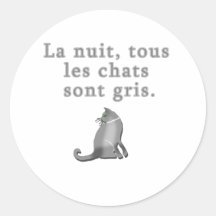Chats français indiquant des produits adhésifs