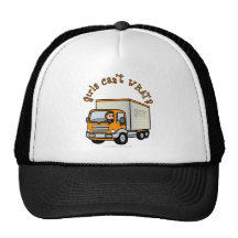 Chauffeur de camion femelle léger casquette
