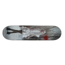 Chauffez ma planche à roulettes de coeur