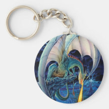 Chaussée Keychain de dragon Porte-clés