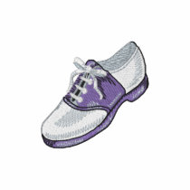 Chaussure de selle polos brodés