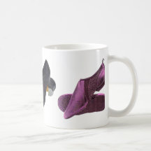 Chaussures de danse tasses à café