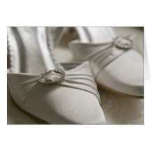 Chaussures de mariage cartes