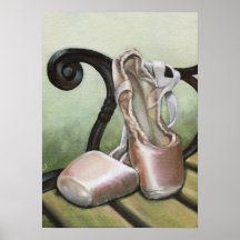 Chaussures de Pointe Affiche