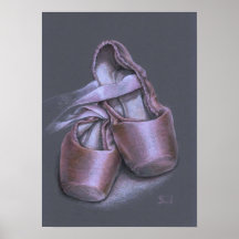 Chaussures de Pointe Posters