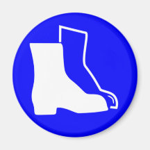 Chaussures de sécurité aimant pour réfrigérateur