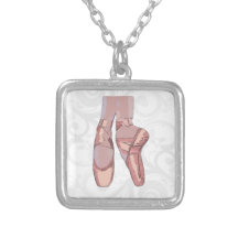 Chaussures d'orteil de pantoufles de ballet pendentifs